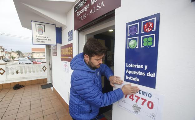 La suerte apenas roza Cantabria con 74.000 euros